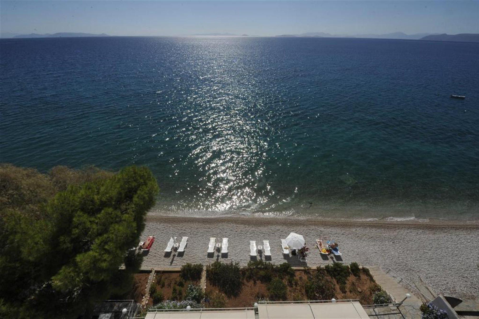 Siagas Beach Hotel 아이 테오도리 외부 사진