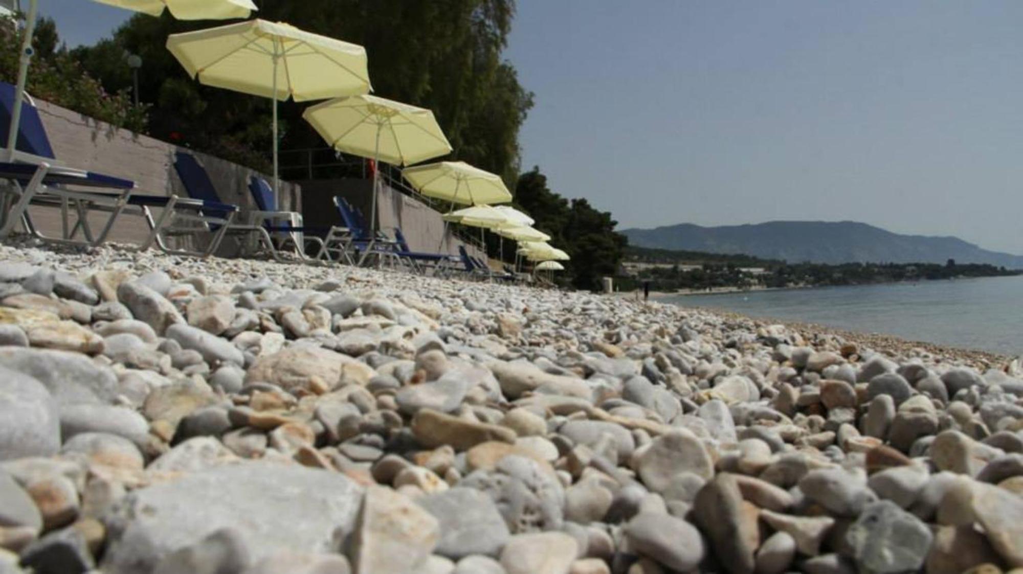 Siagas Beach Hotel 아이 테오도리 외부 사진